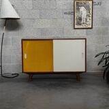 Buffet Commode U 452 jaune par Jiri Jiroutek pour Interier Praha 1960