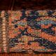 Tapis couloir persan kurde antique fait main 100 cm x 356 cm années 1900
