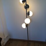 Spiral lamp chrome, design 70
