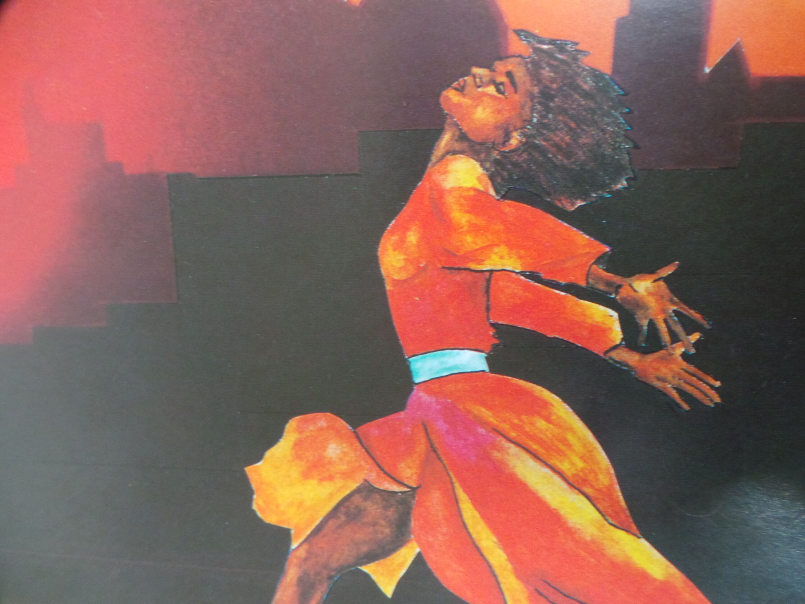 Original National Lottery poster 50th anniversary of the creation of porgy and Bess Gershwin