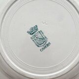10 earthenware soup plates "Cahors" Saint Amand