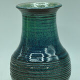 Vase en grès signé Argeles sur mer design contemporain collectio