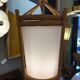 Lampadaire en corde