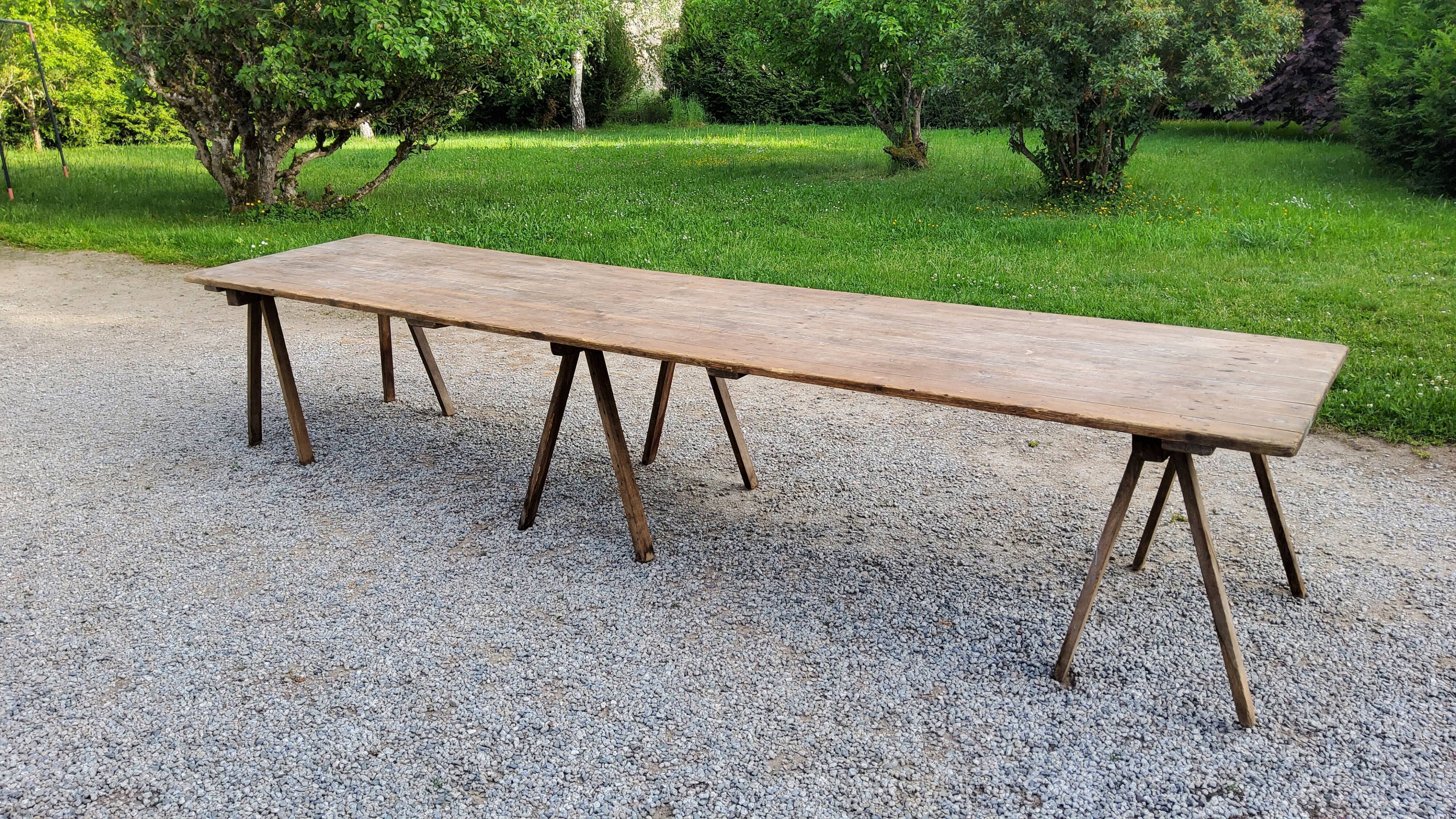Thresher table