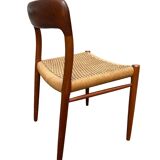 6 chaises Niels Otto Moller modéle 75