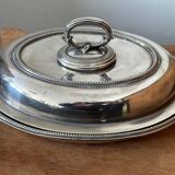 Victorian silver plated vegetable dish - Collis & Co Birmingham- London