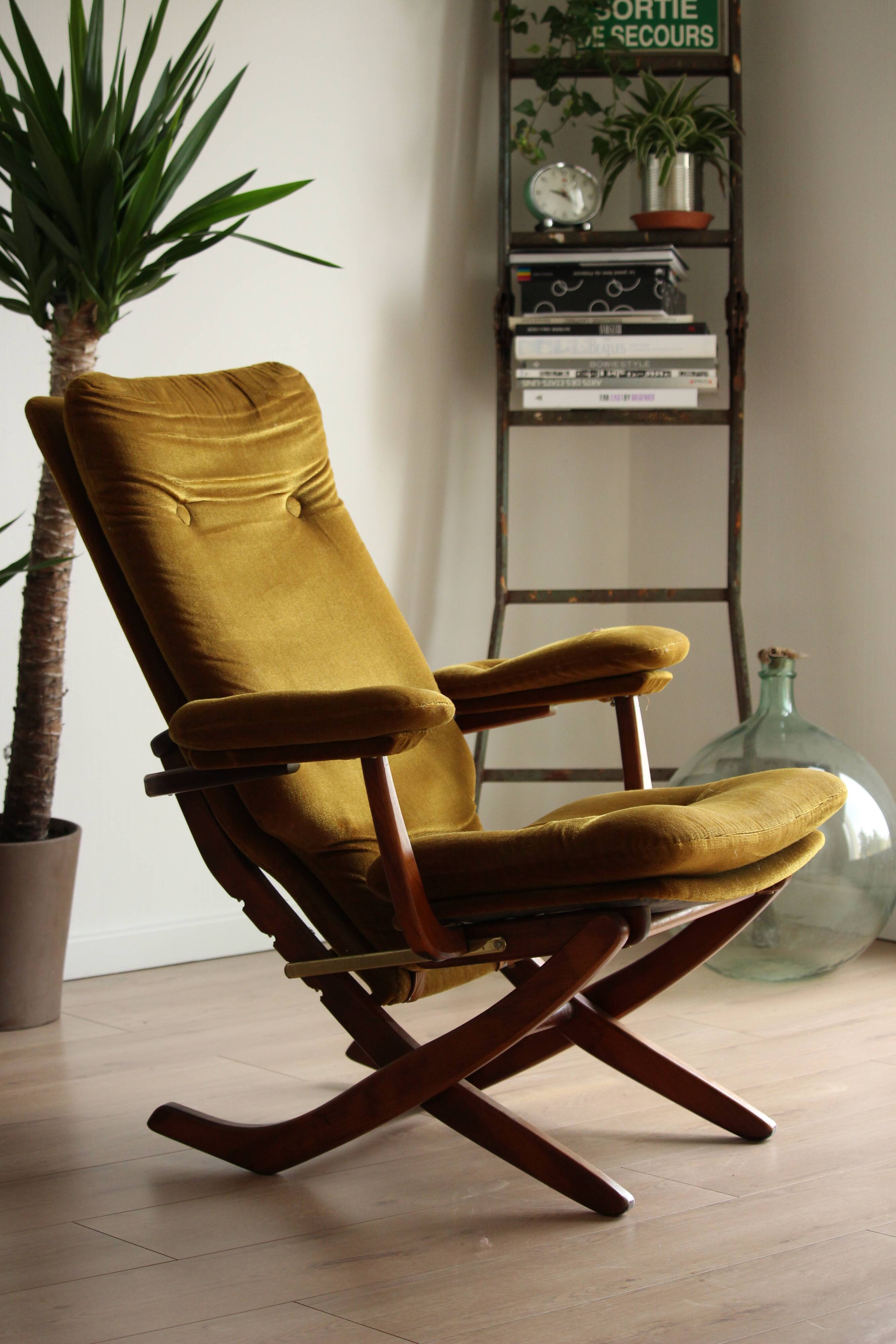 Fauteuil relax pliable