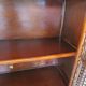 Support buffet bibus woven rattan 2 doors in caning - vintage 60s/70s