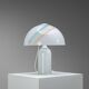 Doria table lamp in bubble glass with rainbow coloured details