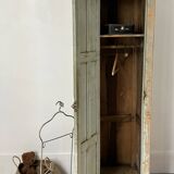 Wooden workshop locker