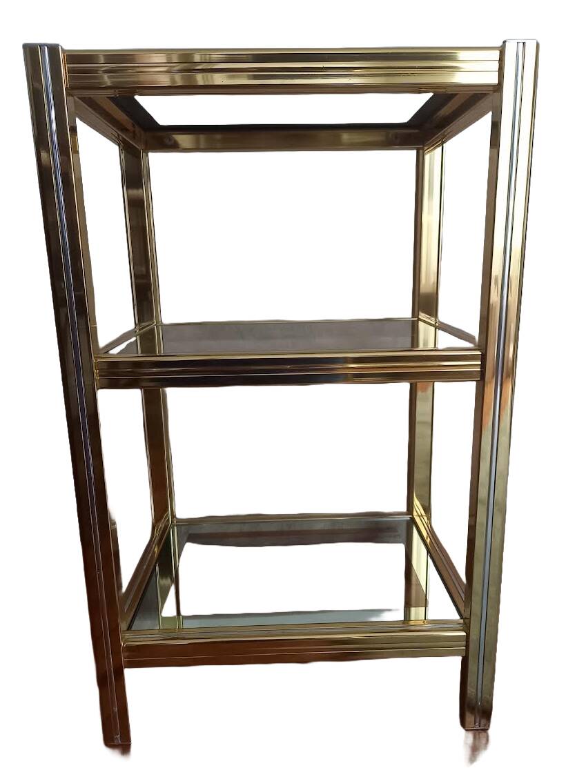 Small side table / End table in Hollywood Regency style