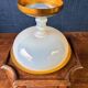 Coupe en opaline sur pied, époque Charles X