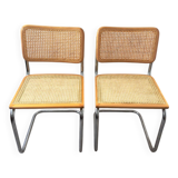 Paire de chaises Cesca Marcel Breuer