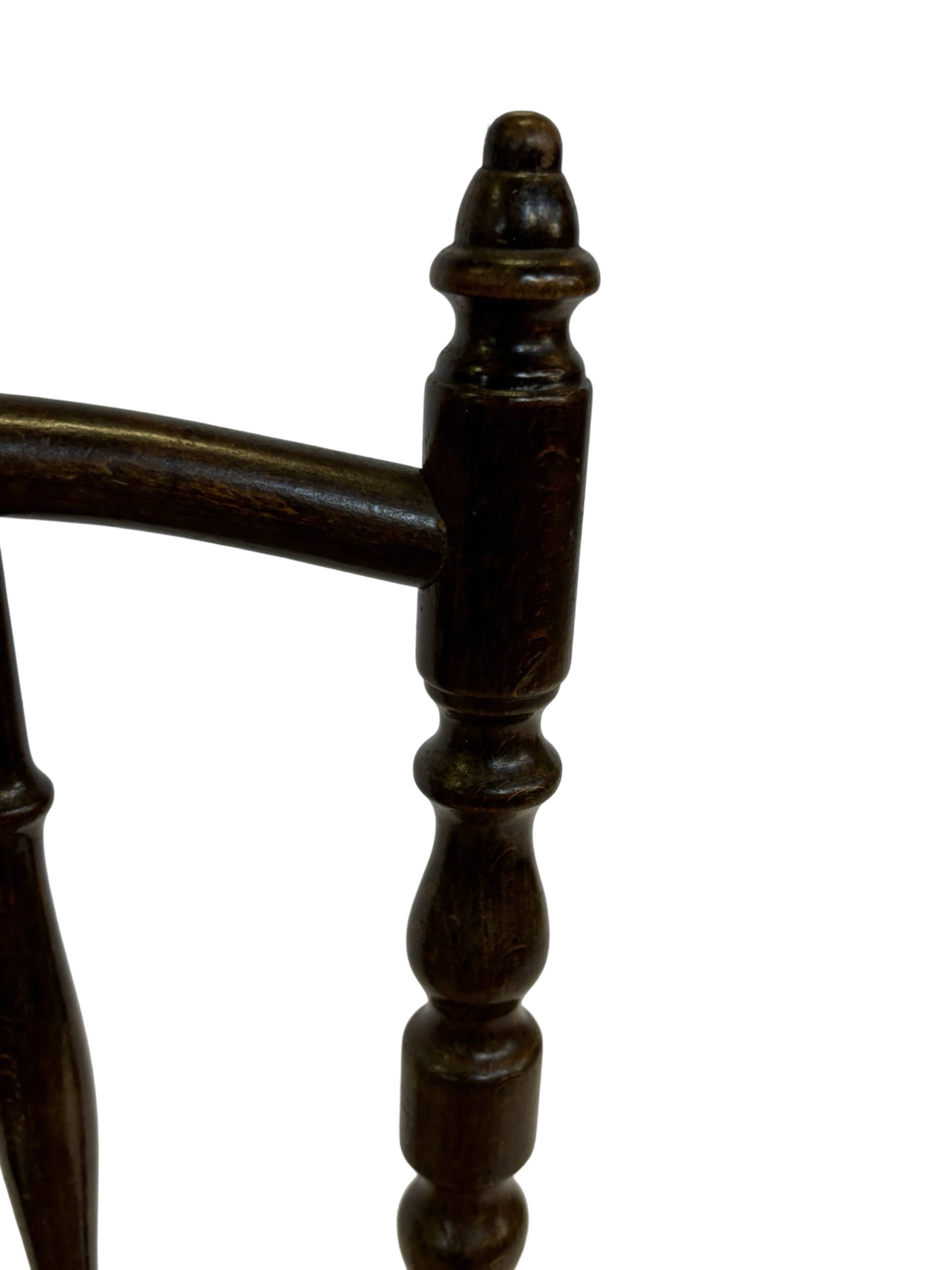 Thonet dining chair model 232, circa 1930 - dining chair with webbing seat