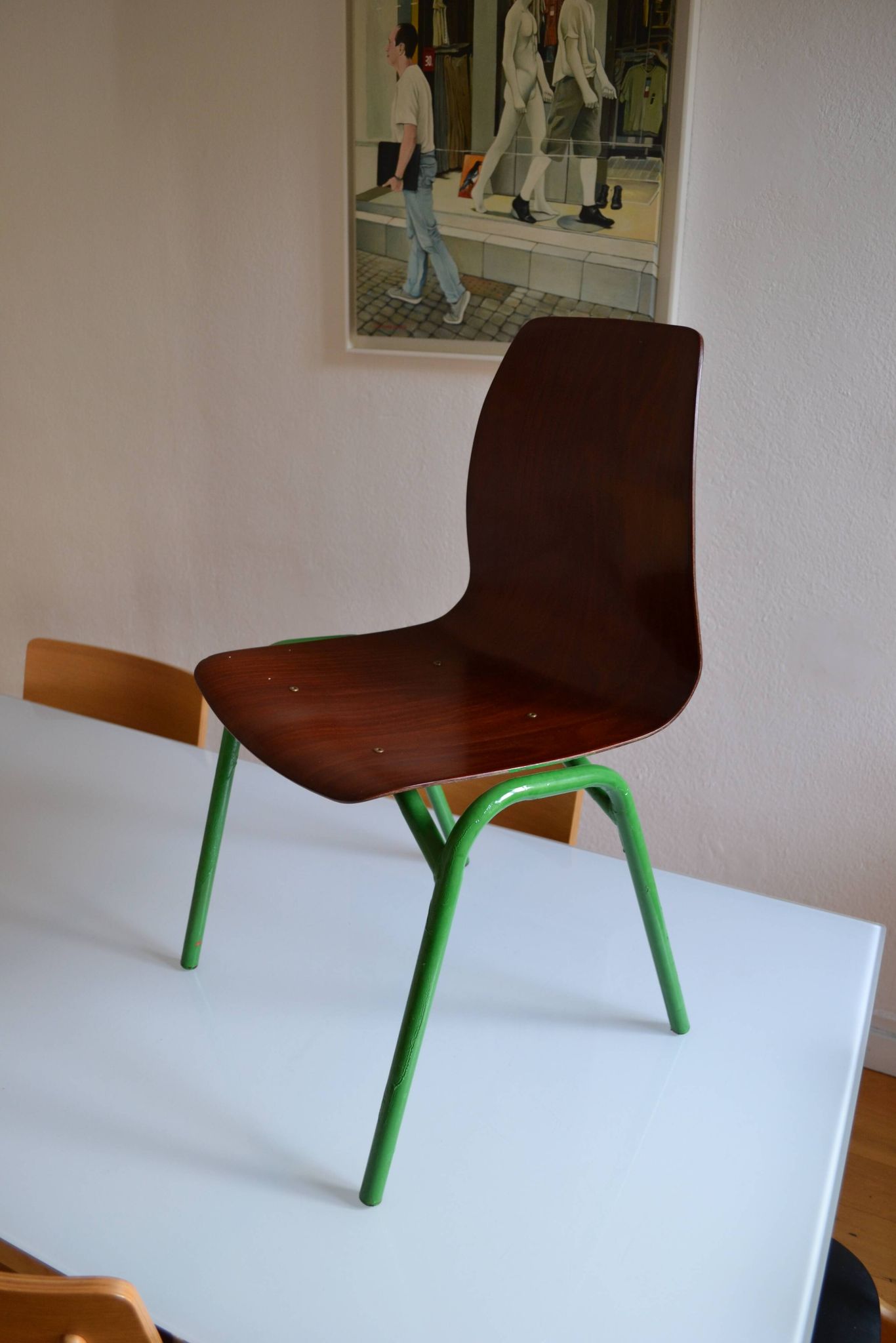 Vintage "Pagwood" children's chair by Pagholz circa 1960