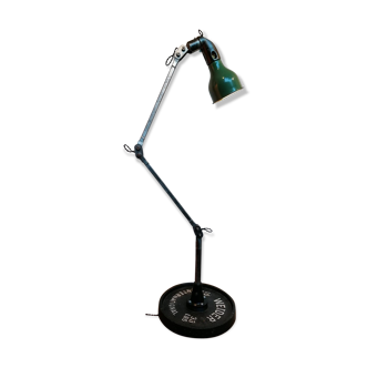 Vintage Mek Elek machinist lamp, 1930s