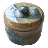 Box with ceramic lid.