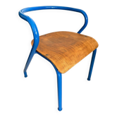 Chaise écolier enfant vintage