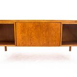 Teak desk Omann Jun, model 77, Denmark, 1960s. After restoration.