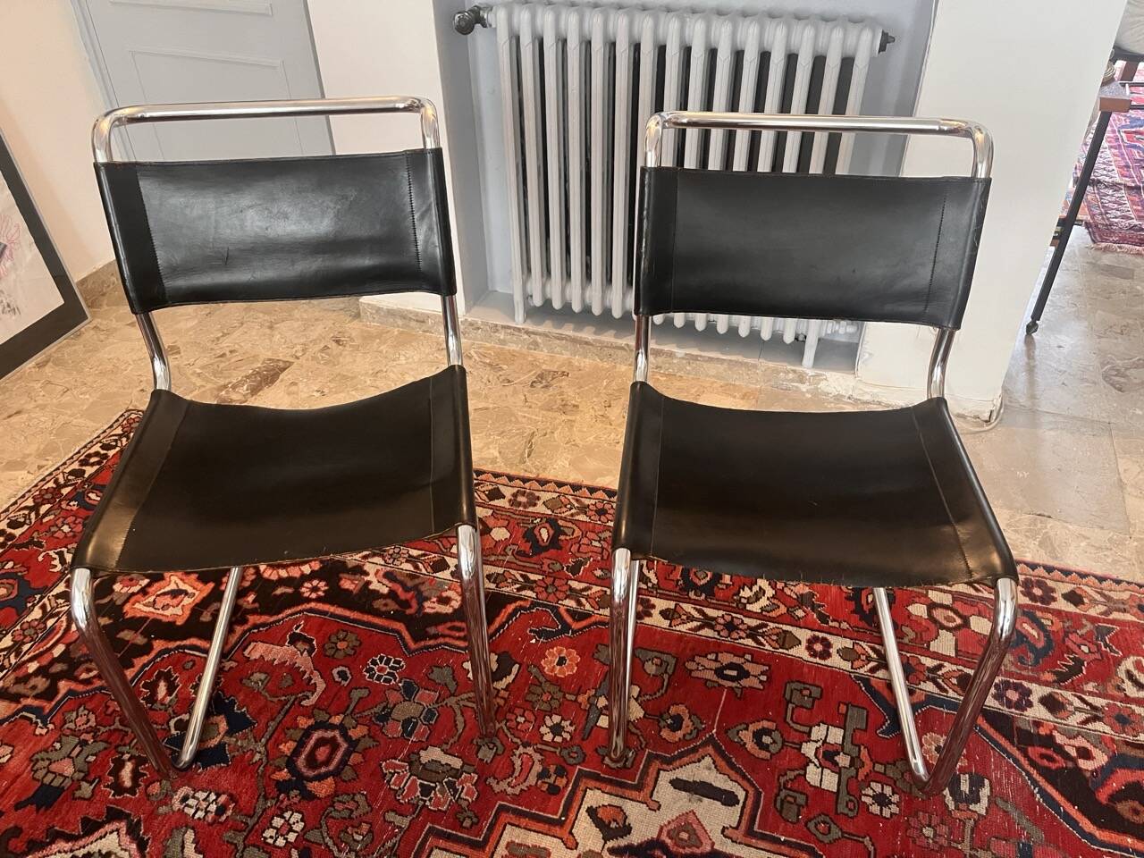 Marcel Breuer B33 chairs made for Thonet (Vintage circa 1960)