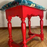 Clark and clark velvet stool