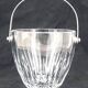 Baccarat Massena model, ice bucket, ice cubes, crystal, signed, excellent condition.