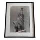 Vintage black and white photographic print, Statue of Liberty, 40 x 50 cm