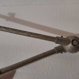 Old industrial articulated workshop lamp