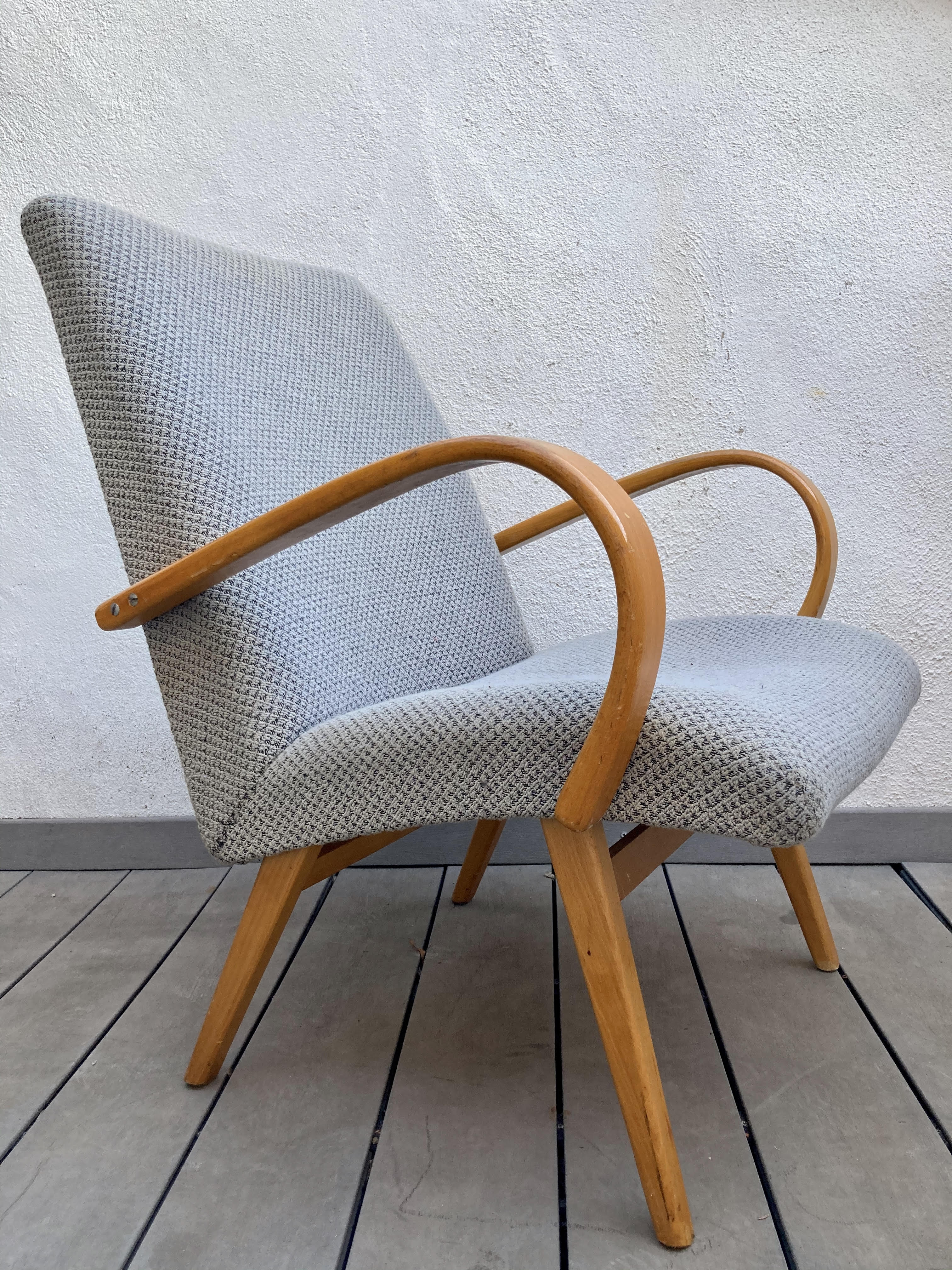 Fauteuil Tchécoslovaque années 60