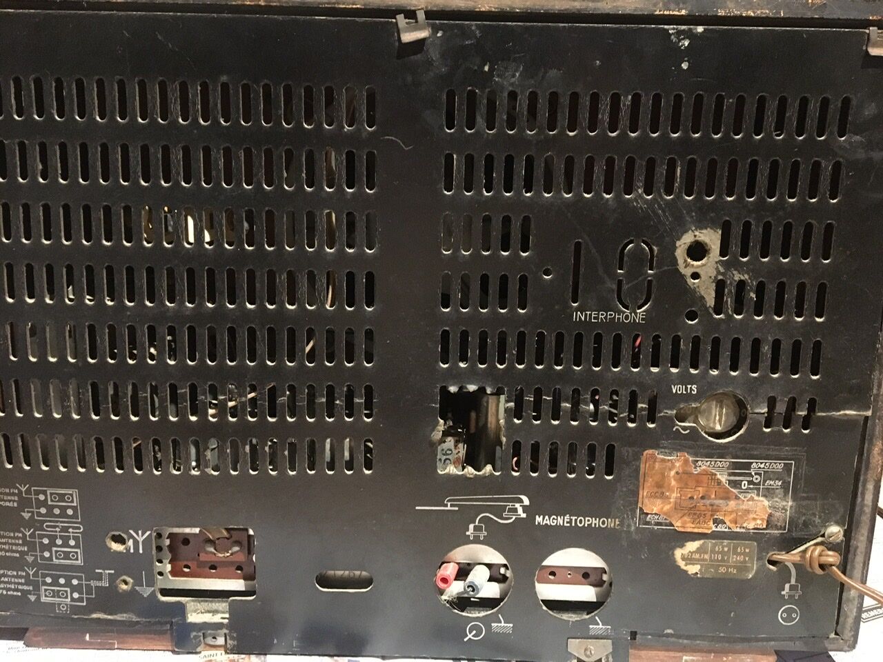 Radio tsf Philips de 1957 vintage