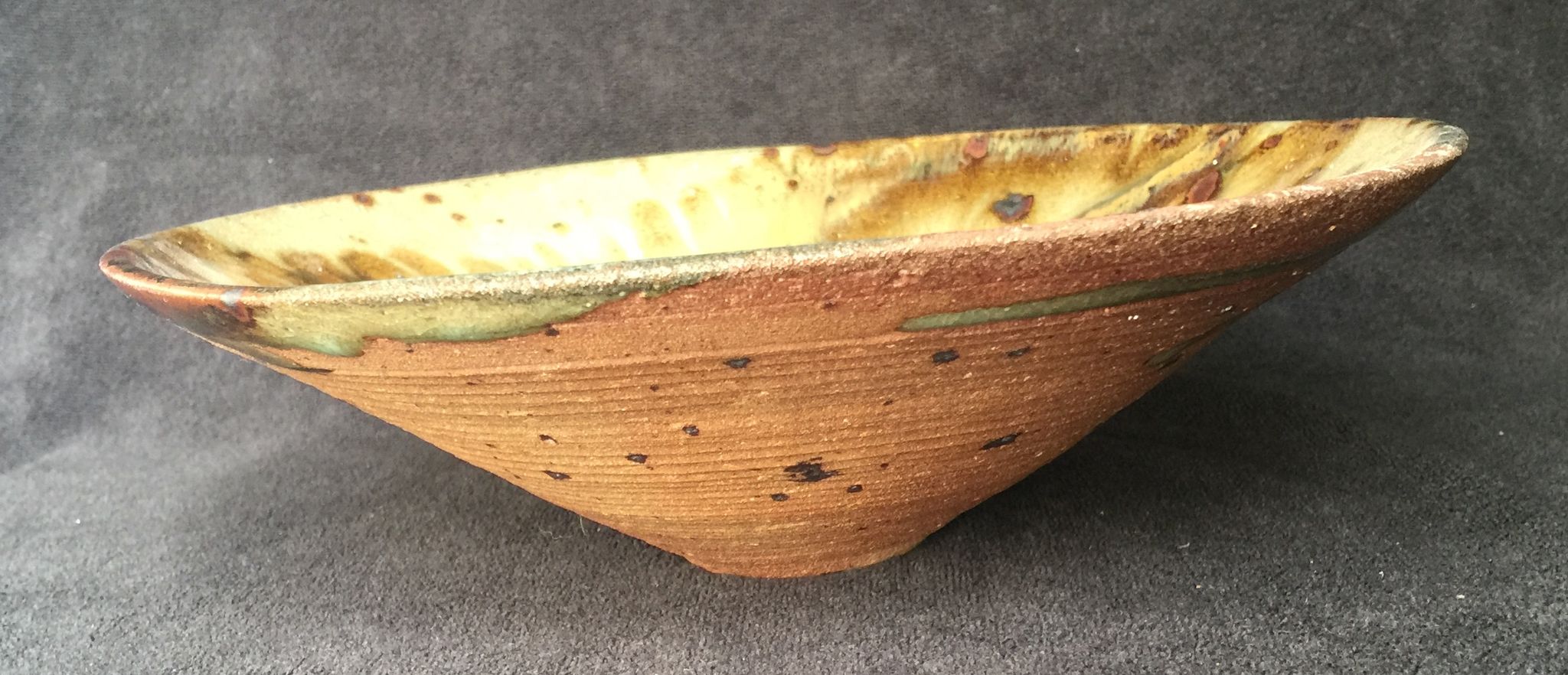 Modernist cup in very flared cone