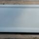 Bathroom Wall Shelf in Art Deco White Porcelain