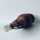 Vintage bottle with wicker