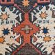 Vintage Afghan Balouch rug, hand-knotted, 100% wool, 1934