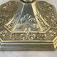 Pair of 19th century brass candlesticks