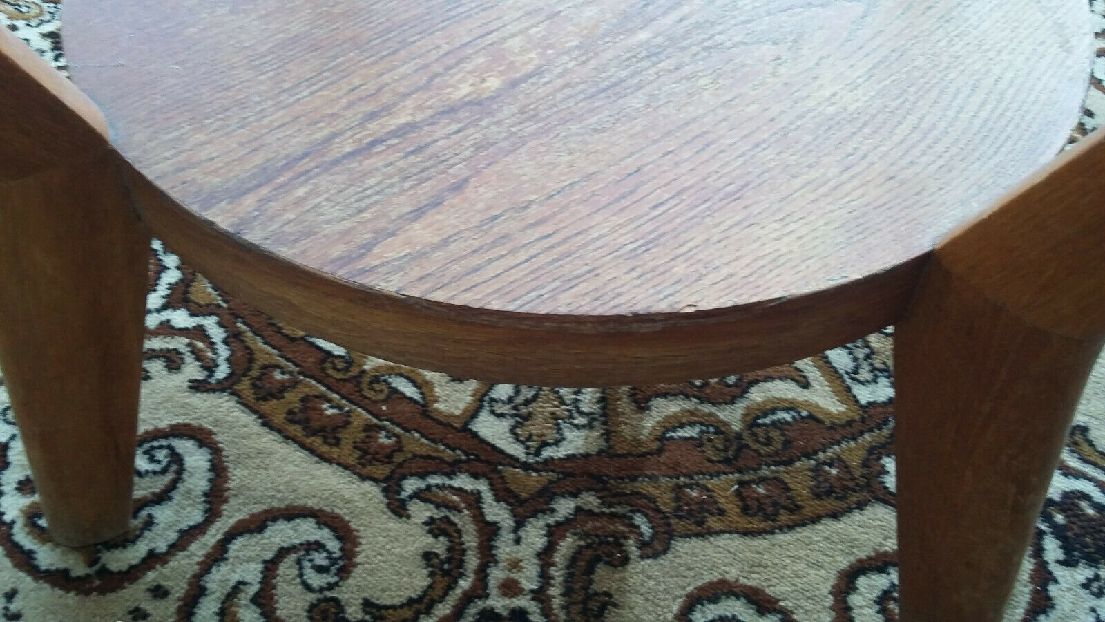 50/60 oak design coffee table