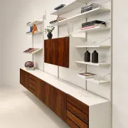 Rosewood modular wall unit, 1960s