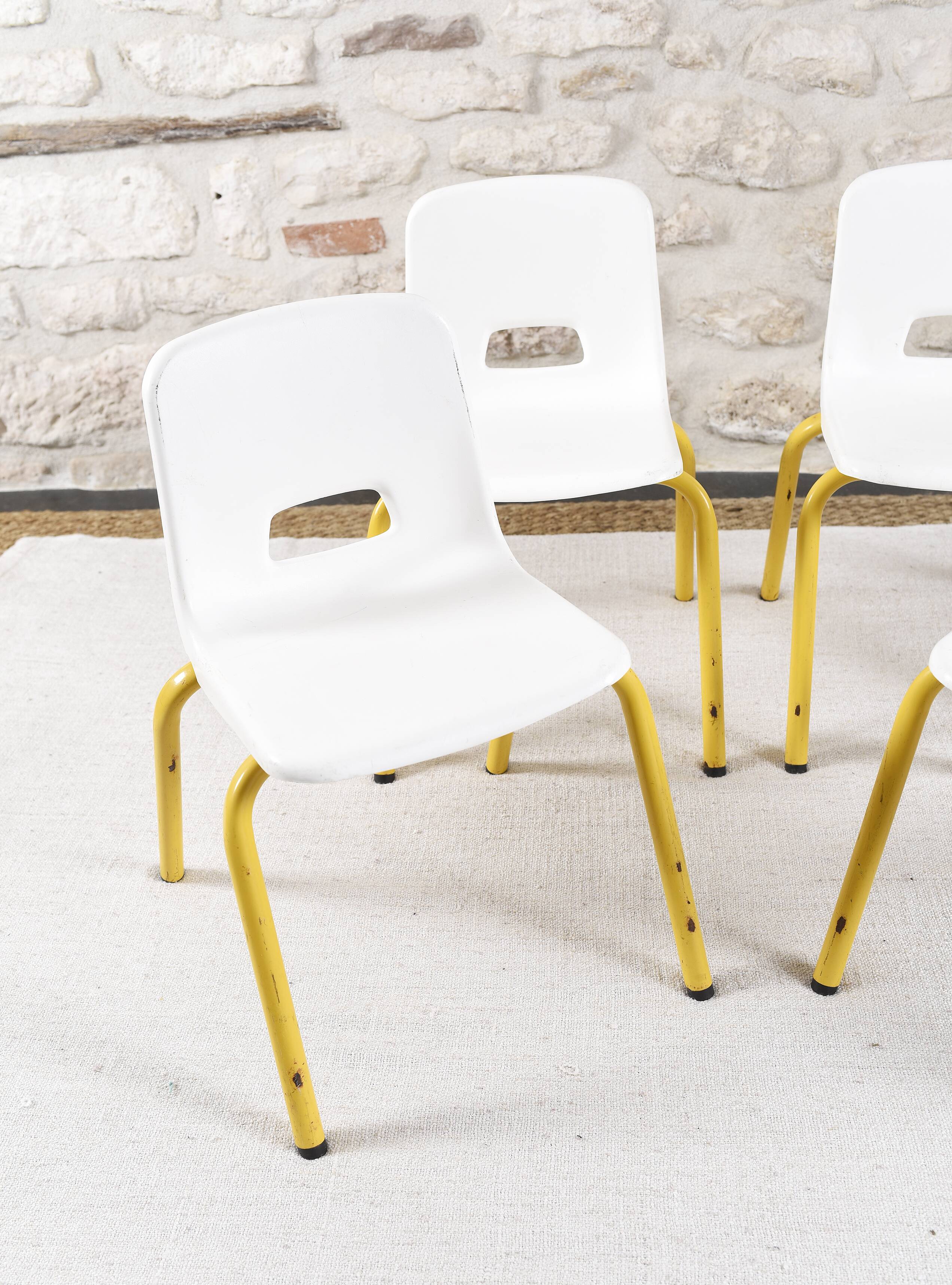 4 PROINCO nursery school chairs from the 70s