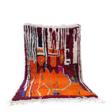 Handmade Moroccan rug, natural wool, 3x2 m.