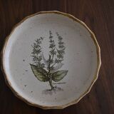 Botanical pie dish