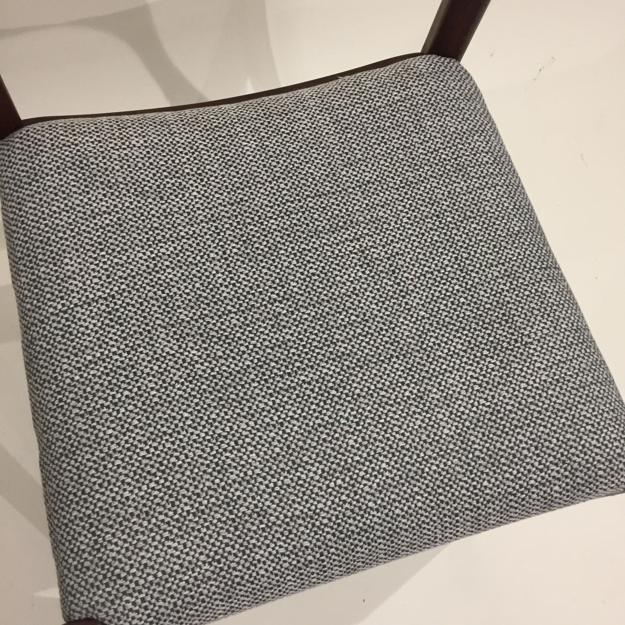 Scandinavian chair reupholstered