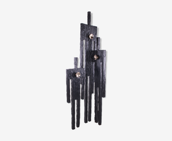 Porte-manteau artistique 'Family' par Thierry Jacques