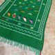 Handwoven Berber Kilim rug: Small Moroccan tribal accent rug