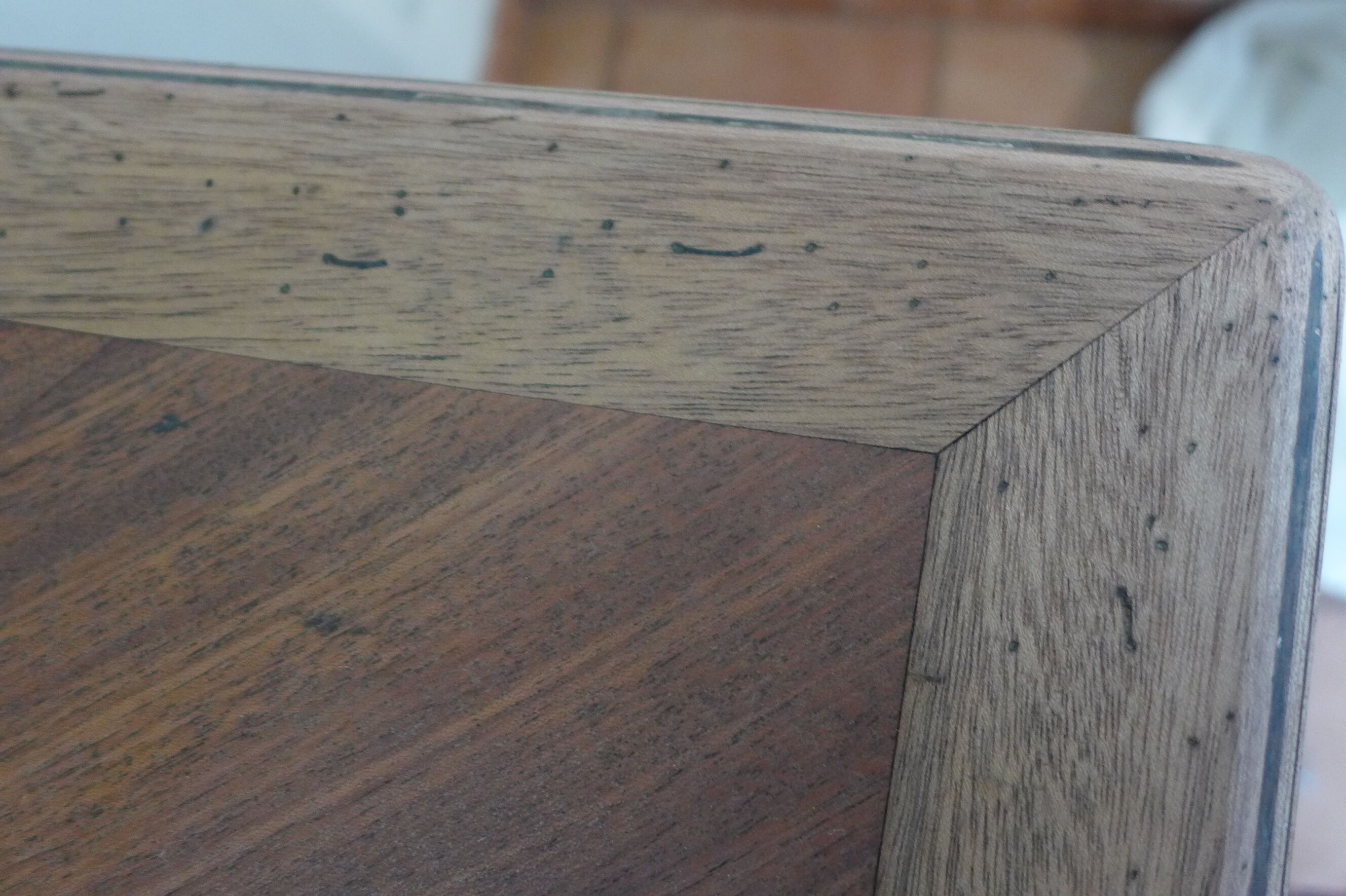 Old patinated commodity