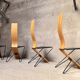 Series of 4 Chairs by Pietro Arosio for Airon 1980