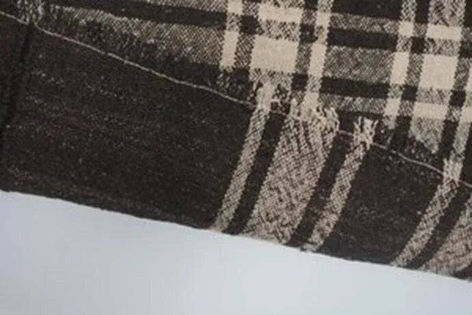 Vintage Turkish kilim handwoven 247x333 cm