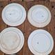 Lot De 7 Assiettes Plates Modèle Houx HB