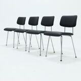 Set of 4 dining chairs Gispen 1263 by AR Cordemeijer 1960