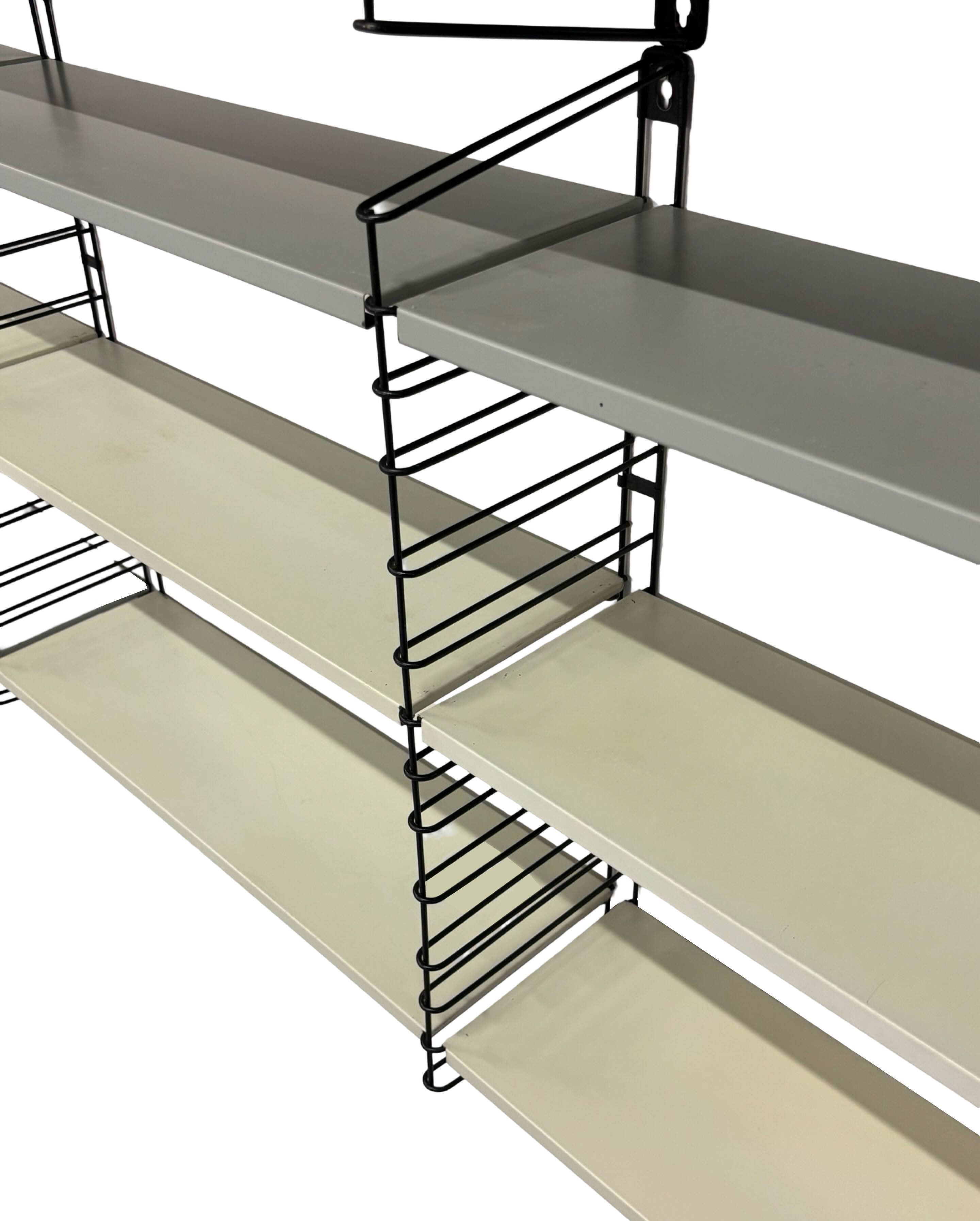 Vintage XXL Tomado Holland Wall Unit Shelving unit Modular 1960 Design