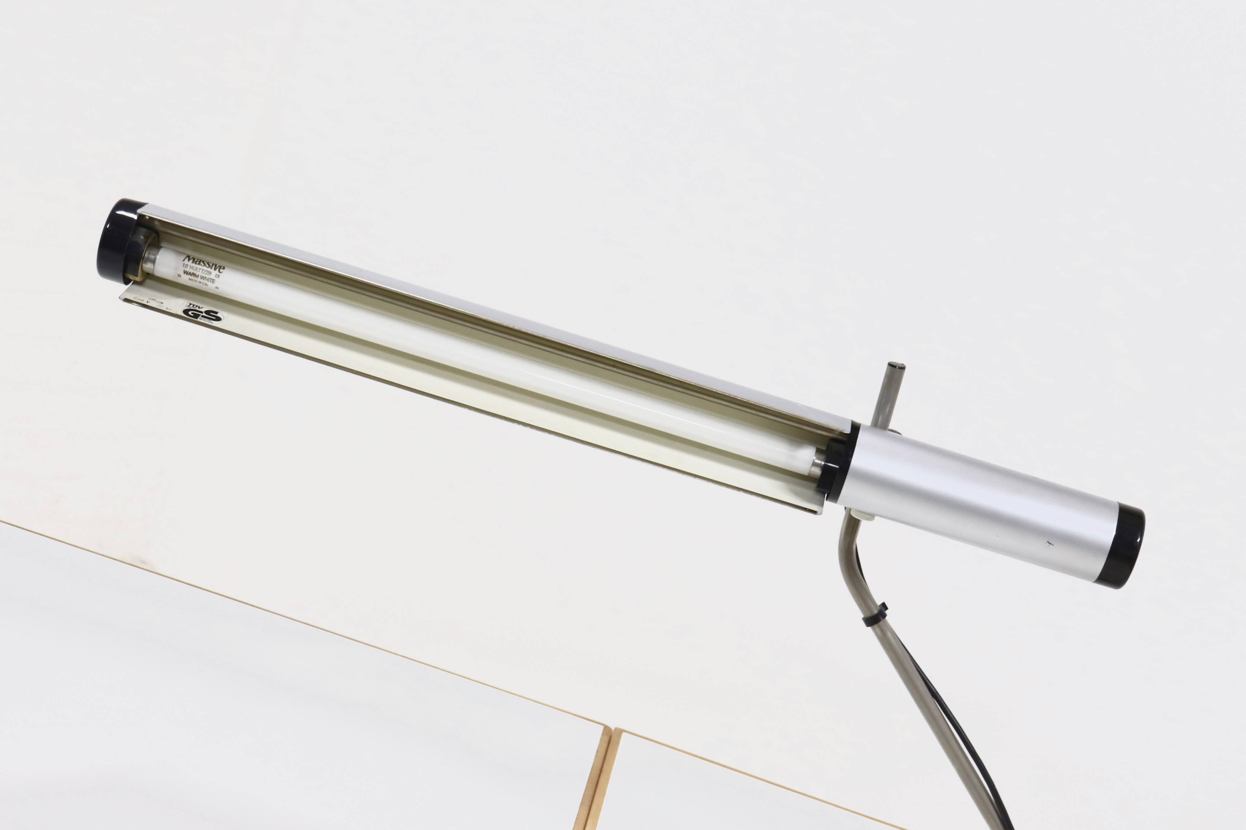 Architect Fluorescent Tube Desk Lamp 1970s